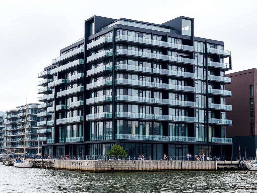 Appartement aan de Havenkade in Rotterdam